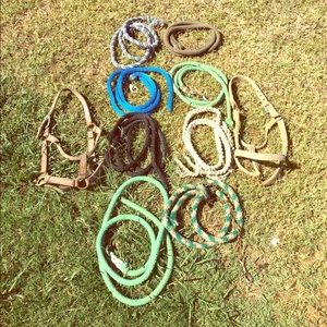 Halter & Lead Rope Lot